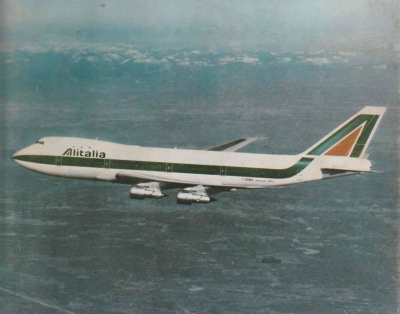 Il primo B747 Alitalia ( I-DEMA  -1970)